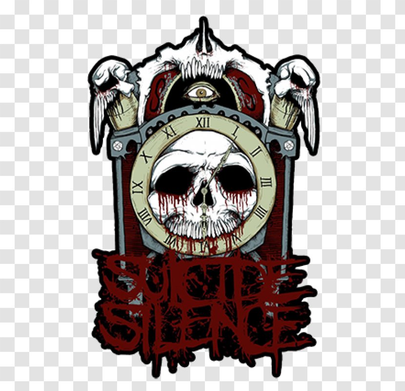 Suicide Silence Skull Font Transparent PNG