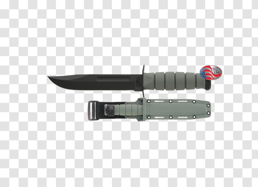 Bowie Knife Hunting & Survival Knives Ka-Bar Combat - Blade Transparent PNG