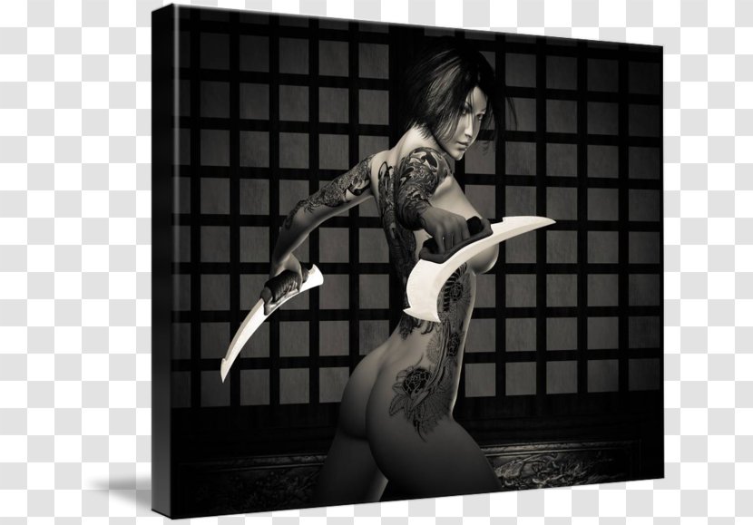 Black And White Gallery Wrap Monochrome Desktop Wallpaper Photography - Rose Leslie Transparent PNG