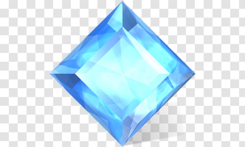 Gemstone Crystal Clip Art - Aqua Transparent PNG