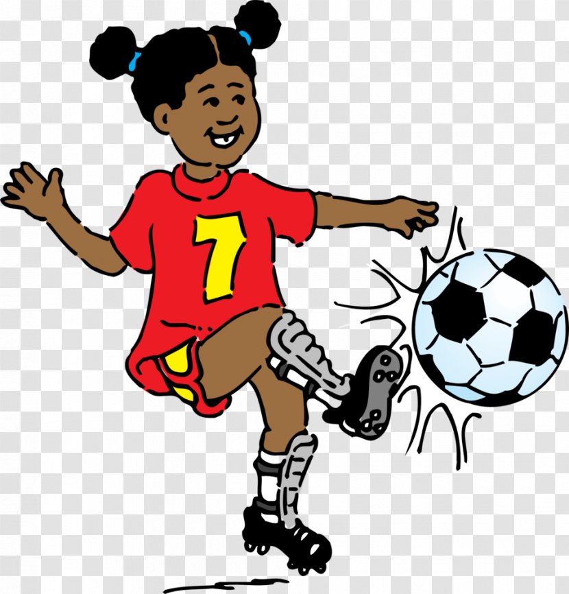 Football Player Clip Art - Team Sport - Kickball Game Cliparts Transparent PNG