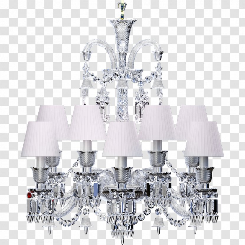 Chandelier Light Fixture Candlestick Lighting Lead Glass - Baccarat Transparent PNG