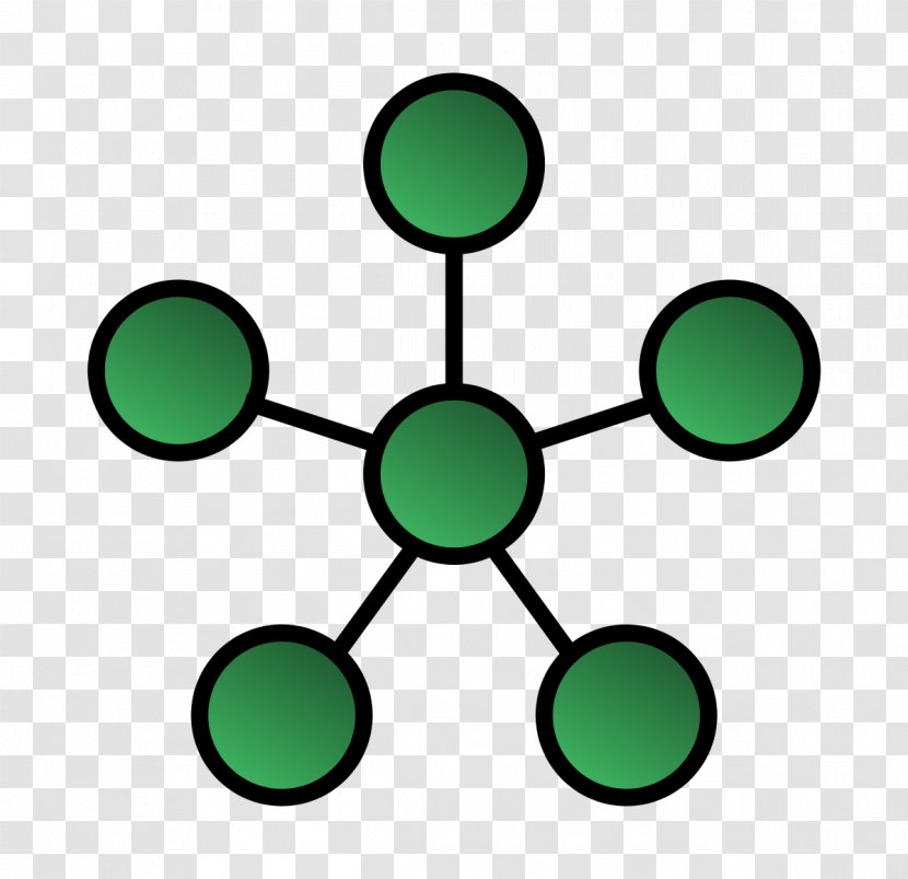 Star Network Topology Computer Node - Ring - Olympic Rings Transparent PNG
