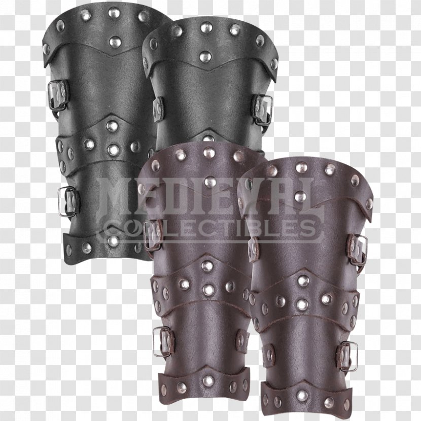 Bracer Live Action Role-playing Game Historical Reenactment Armour Body Armor - Greave Transparent PNG