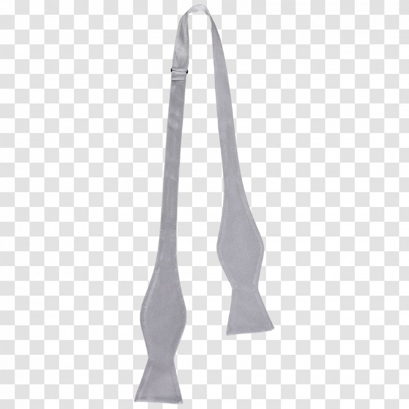 Bow Tie Necktie White Silk Grey - Lyst Transparent PNG