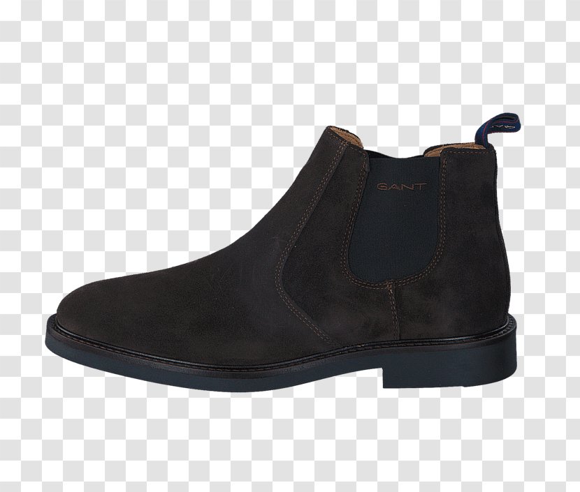 Suede Shoe Boot Walking - Black Transparent PNG