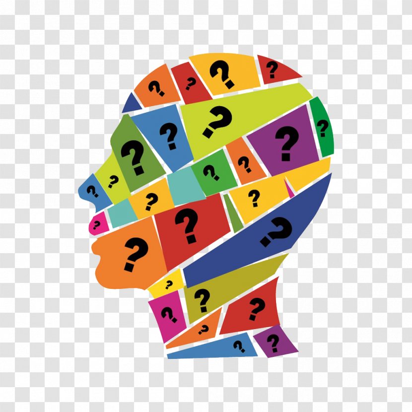 Social Psychology Learning Understanding Personality Type - Brain And Question Mark Illustration Transparent PNG