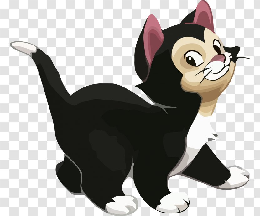 Figaro Cat Minnie Mouse Mickey Animated Film Transparent PNG