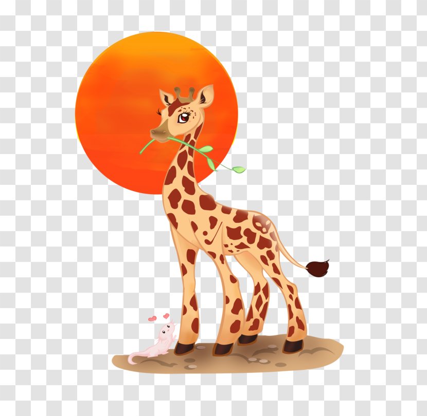 Giraffe DeviantArt Fan Art Watercolor Painting - Animal Transparent PNG
