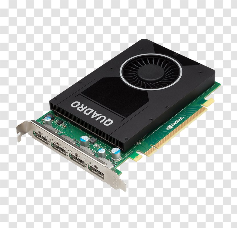 Graphics Cards & Video Adapters NVIDIA Quadro M2000 GDDR5 SDRAM 2000 PCI Express - Processing Unit - Dell Computer Network Card Transparent PNG