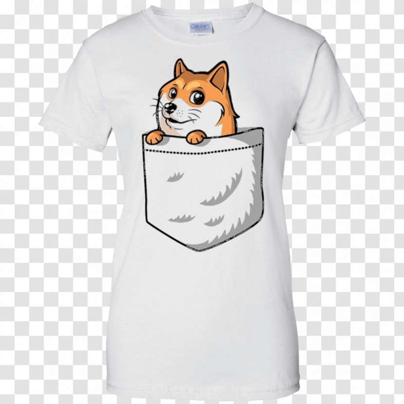 T-shirt Doge Pocket - Frame Transparent PNG