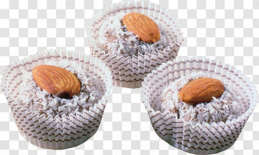 Muffin Praline Cake Candy Chocolate - Buttercream - Biscuit Transparent PNG