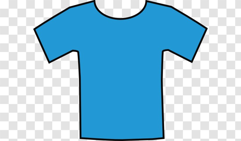 T-shirt Blue Polo Shirt Clip Art - Outerwear - Sports Shirts Cliparts Transparent PNG