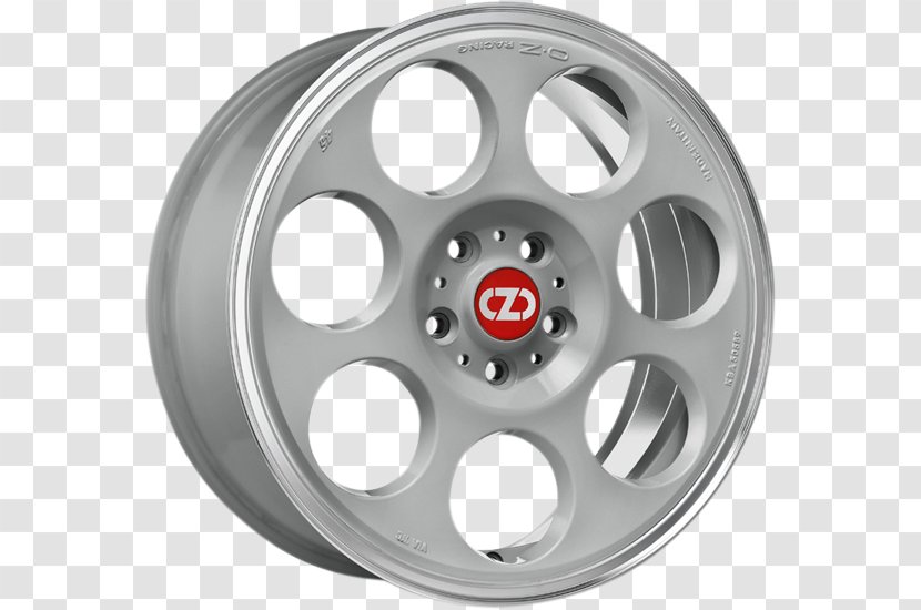 Alloy Wheel OZ Group San Martino Di Lupari Autofelge Spoke - Sport - Silver Wedding Anniversary Transparent PNG