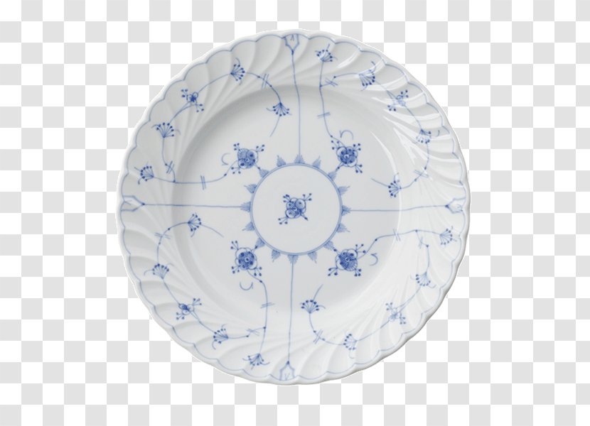 Plate Blue And White Pottery Porcelain Circle Transparent PNG