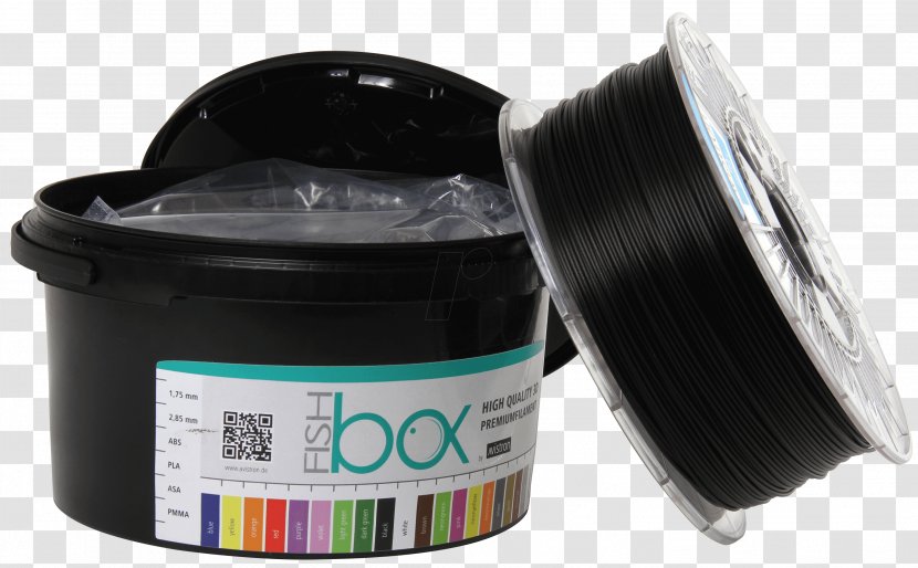 Polylactic Acid 3D Printing Filament Plastic Black - Violet Transparent PNG