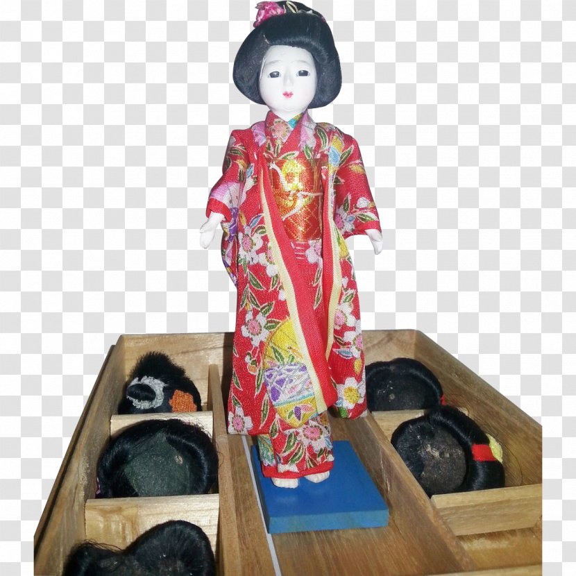 Japanese Dolls Geisha Wig - Doll Transparent PNG