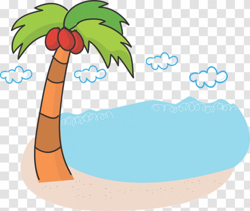 Clip Art Vector Graphics Palm Trees Image Beach - Plant Transparent PNG