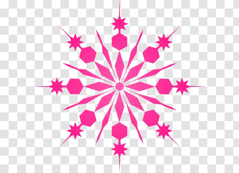 Snowflake Green Light Red Clip Art - White - Pink Snow Cliparts Transparent PNG