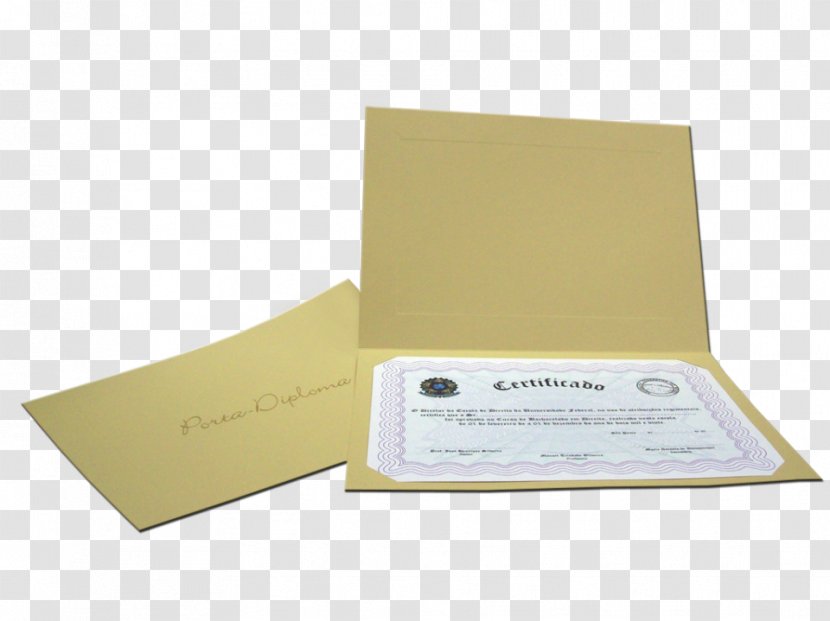 Paper Canudos Porta Diploma File Folders College - Briefcase Transparent PNG