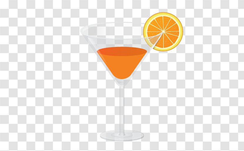 Cocktail Garnish Blood And Sand Martini Orange Drink - Tree Transparent PNG