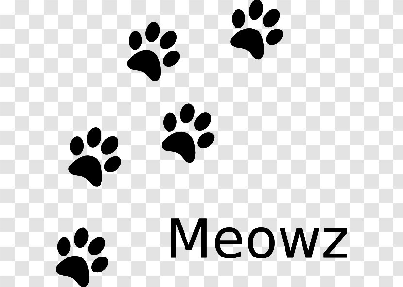 Wildcat Dog Kitten Paw - Footprint - Cat Transparent PNG