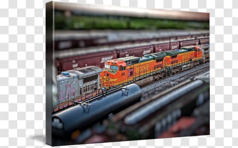 Train Rail Transport Railroad Car Saginaw BNSF Railway - Intermodal Container Transparent PNG