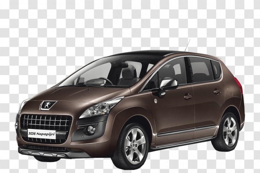 Peugeot 3008 Car 307 Sport Utility Vehicle - Crossover Suv Transparent PNG