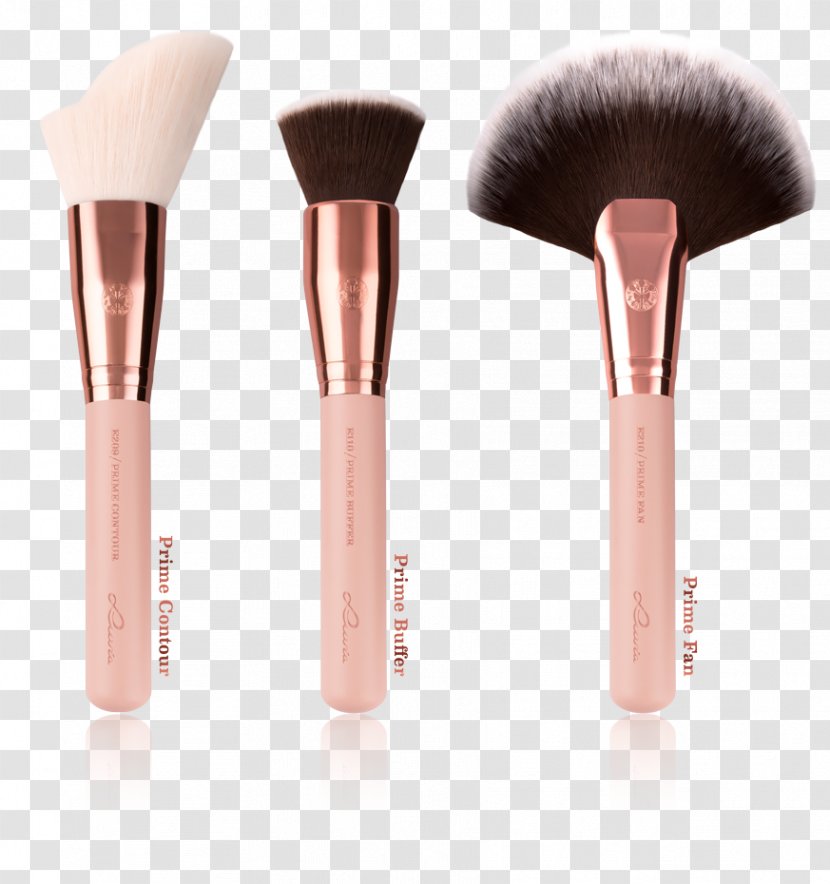 Cosmetics Makeup Brush Make-up Paintbrush - Beauty - Golden Transparent PNG