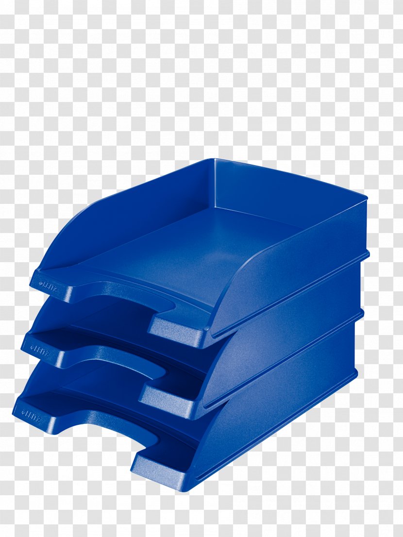 Paper Esselte Leitz GmbH & Co KG Plastic Blue Office Supplies - Box Transparent PNG