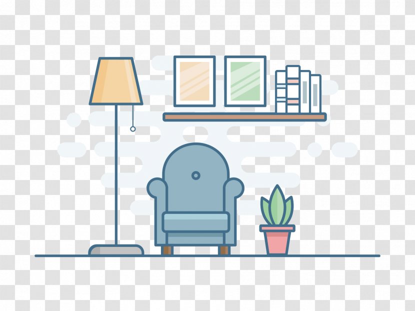 Living Room Gratis Illustration - Vecteur - Decorations Transparent PNG