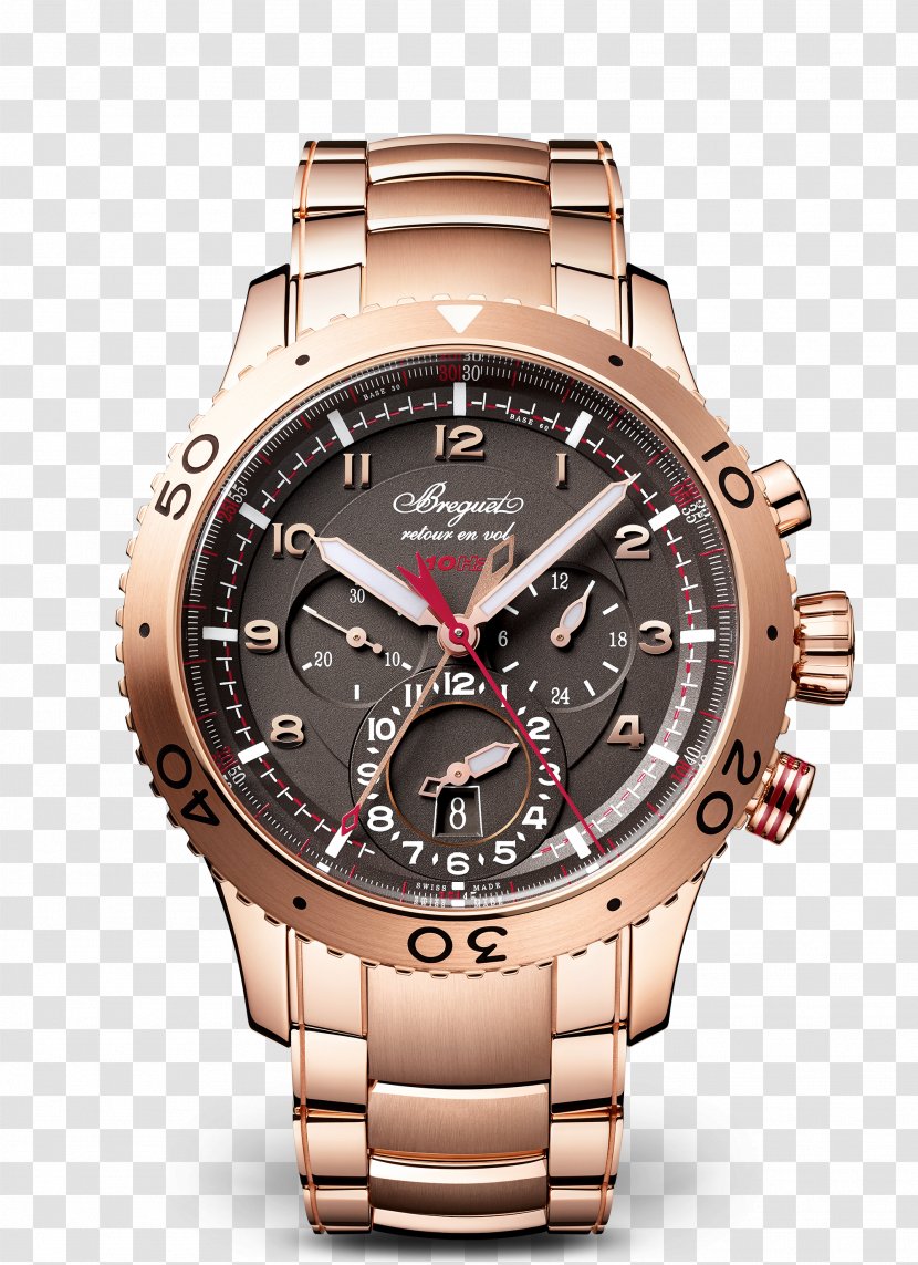 Bulova Breguet Chronograph Automatic Watch - 98b104 Transparent PNG