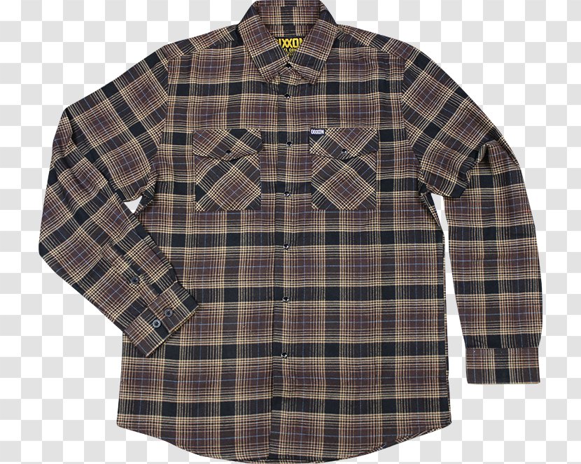 Flannel Tartan Woolen Shirt Transparent PNG