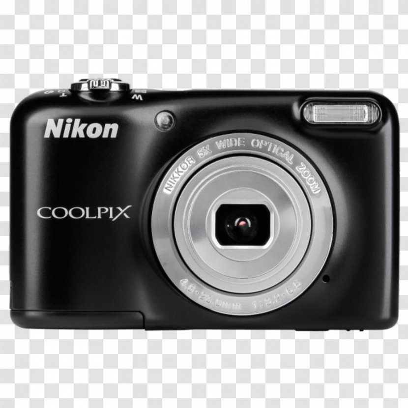 Mirrorless Interchangeable-lens Camera Nikon Coolpix L31 Lens COOLPIX W300 A100 - Interchangeable - Black Friday Flyer Transparent PNG