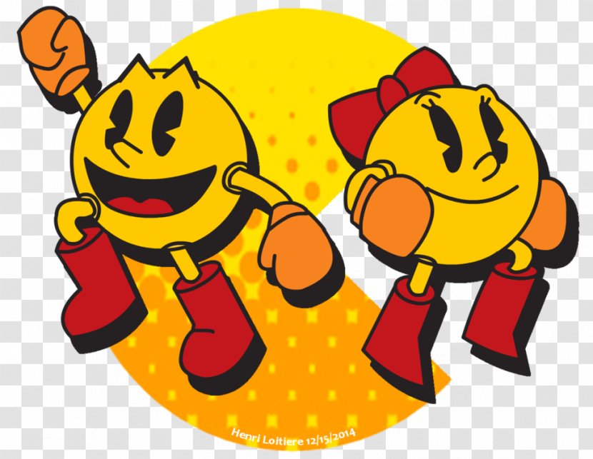 Ms. Pac-Man Mr. & Mrs. Video Game Arcade - Art Transparent PNG
