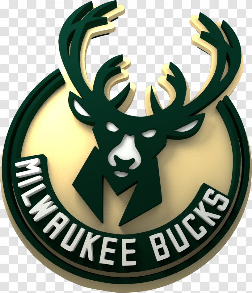 Milwaukee Bucks Logo NBA Basketball - Nba Transparent PNG