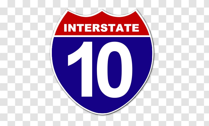 Interstate 4 10 95 5 In California 75 - Signage - Road Transparent PNG