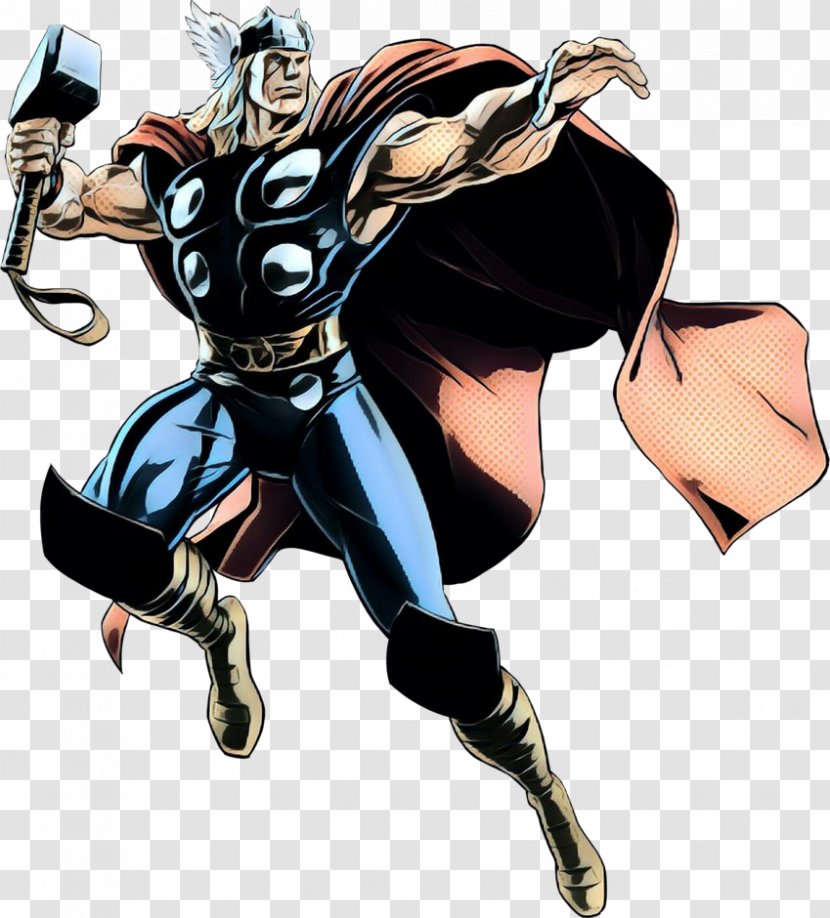 Thor Hulk Loki Odin Iron Man - Justice League - Avengers Transparent PNG