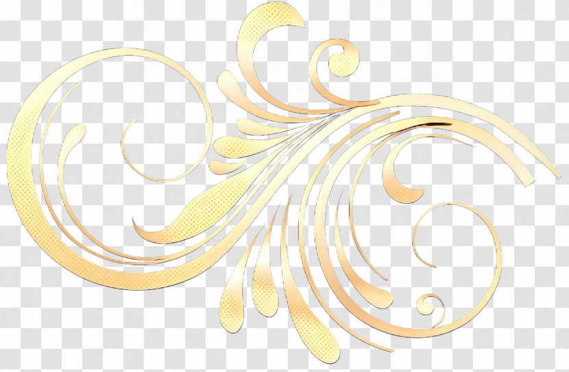 Yellow Background - Ear White Transparent PNG