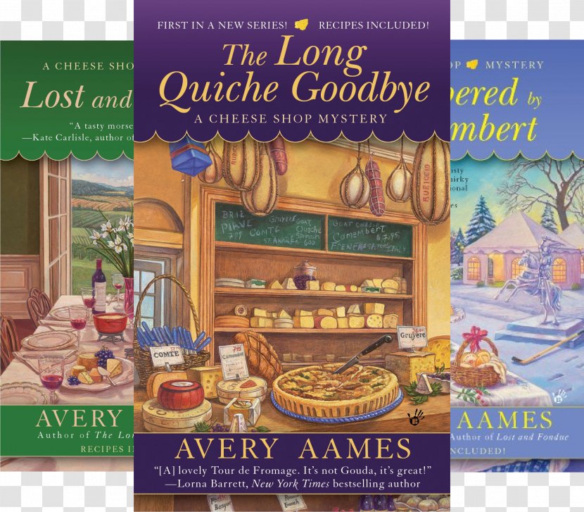 The Long Quiche Goodbye And Dead No Use Dying Over Spilled Milk Brownies Broomsticks: A Magical Bakery Mystery Cheese Shop - Food - Delicious Pictures Transparent PNG