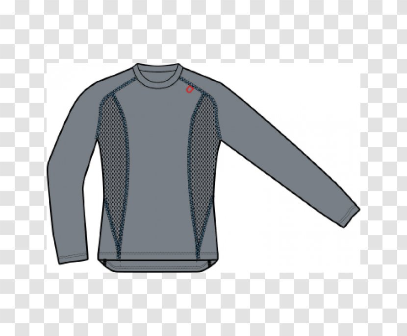Sleeve T-shirt Shoulder Jacket - Black M - Crew Neck Transparent PNG