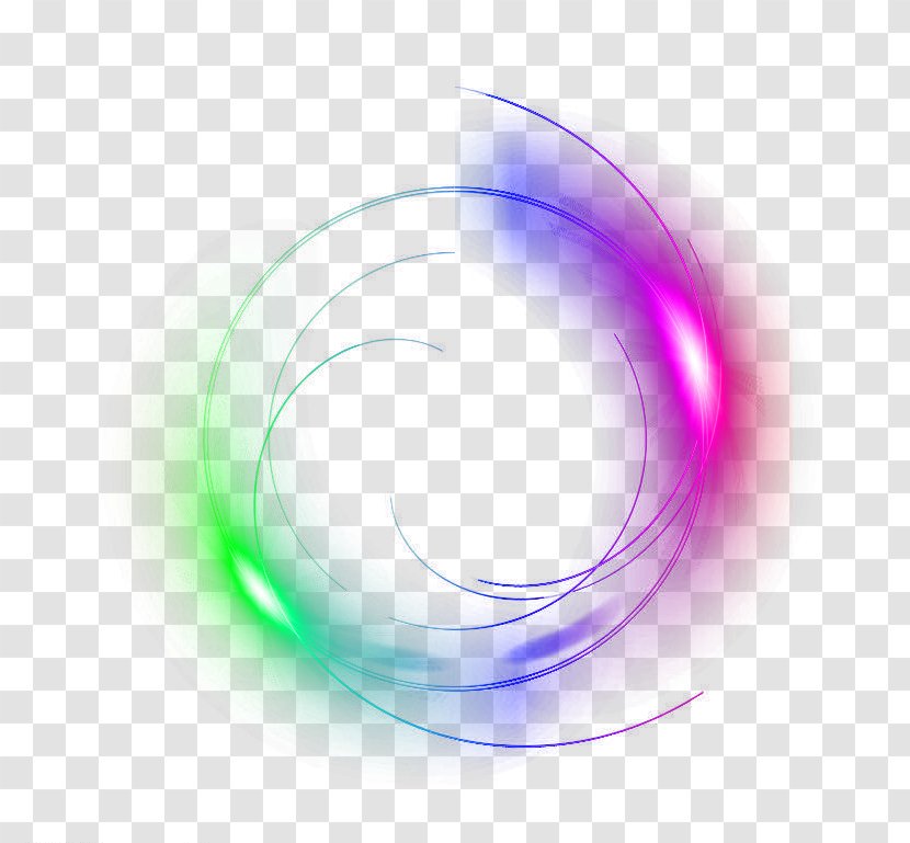 Light Circle Curve Annulus - Liquid - Line Transparent PNG