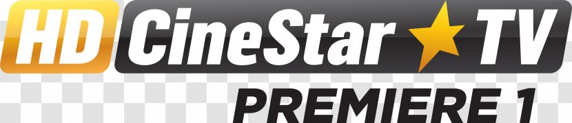 High-definition Television CineStar Premiere Text - Totaltv - Logo Transparent PNG