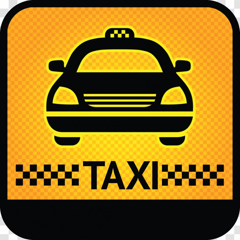 Taxi Yellow Cab Royalty-free - Symbol Transparent PNG
