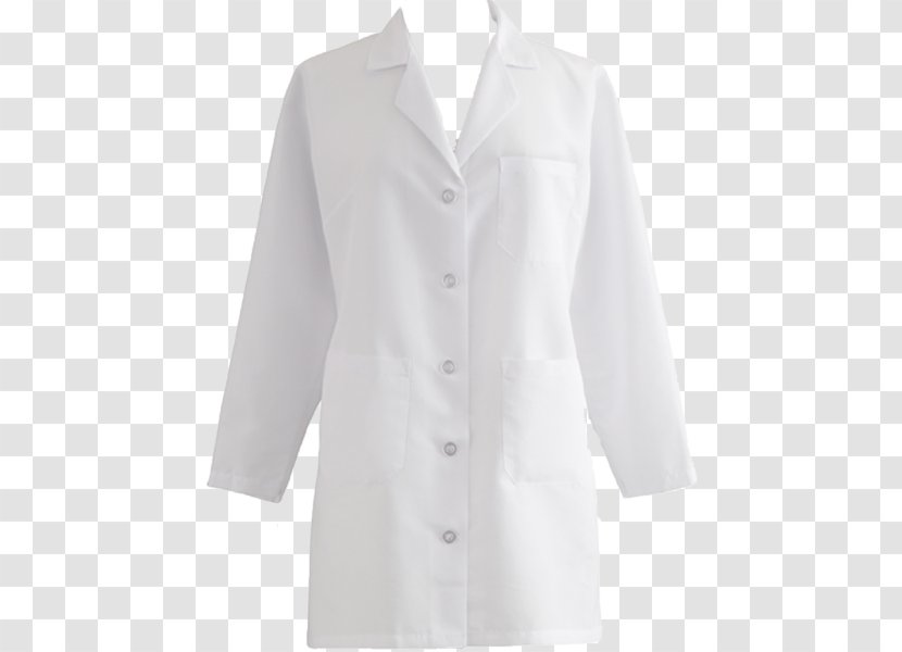 Lab Coats Uniform Clothing White - Dress Shirt - Women Coat Transparent PNG
