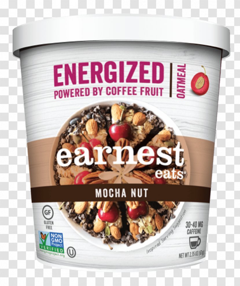 Breakfast Cereal Muesli Oatmeal Food Earnest Eats - Oat - Mocha Transparent PNG