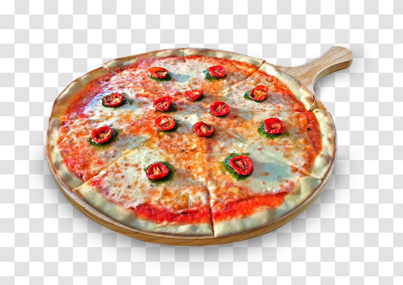 Sicilian Pizza Cuisine Cheese Pepperoni - Stones Transparent PNG
