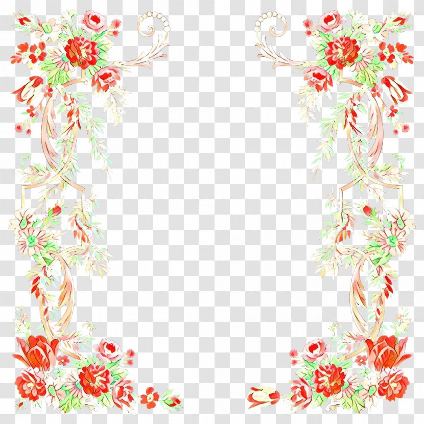 Floral Design - Interior - Picture Frame Transparent PNG