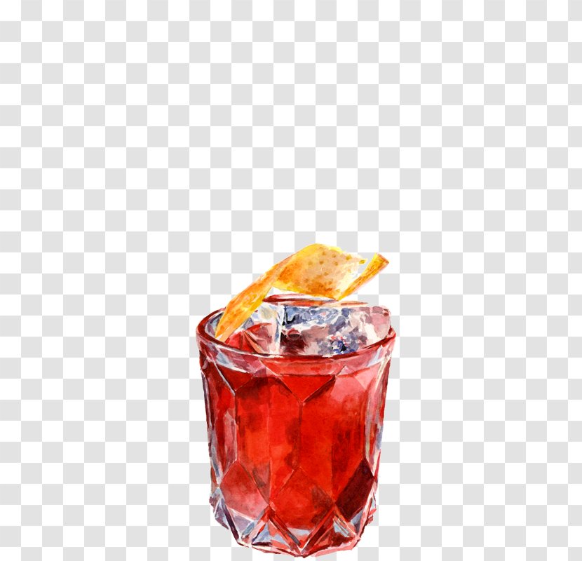 Negroni Spritz Sea Breeze Black Russian Woo - Spritzer - Cocktail Transparent PNG