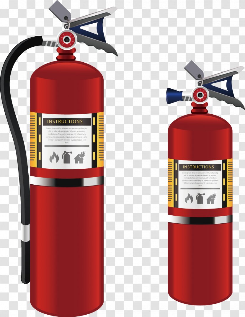 Fire Extinguisher Conflagration Protection Prevenxe7xe3o De Incxeandios - Silhouette - Red Transparent PNG